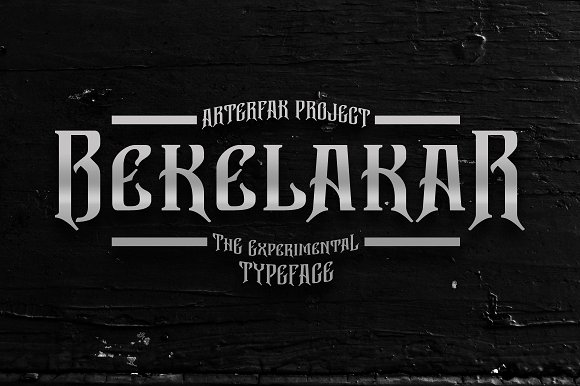Bekelakar: A Bold Font for Business