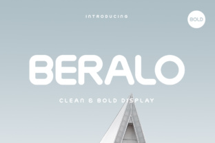 Beralo: A Bold, Rounded Display Font