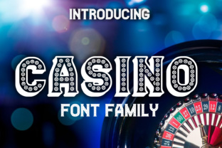 Casino Font: A Bold Choice for Display