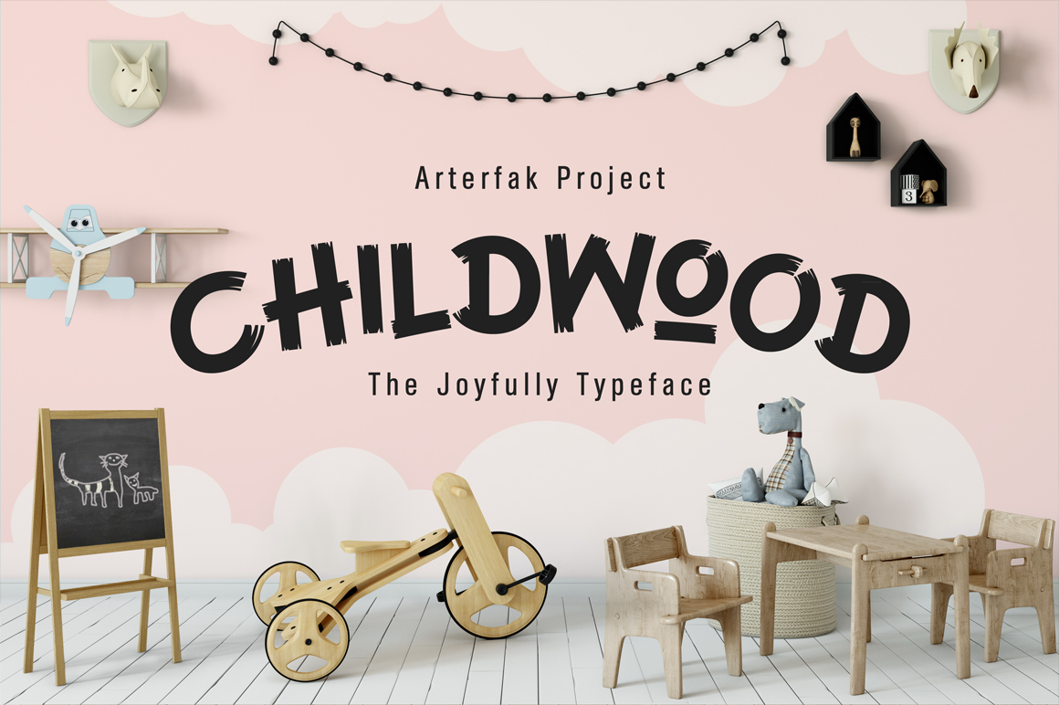 Childwood: A Font for Playful Design