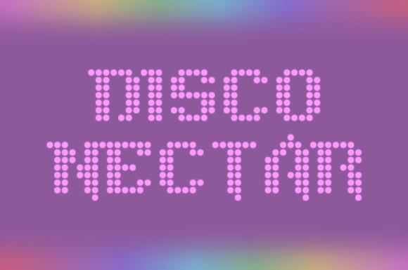 Disco Nectar: A Groovy Display Font