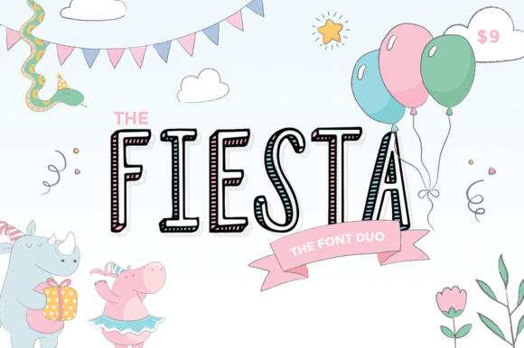 Fiesta Duo: A Bold Display Font