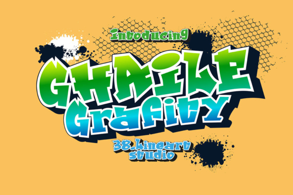Ghaile Grafiti: A Bold Display Font
