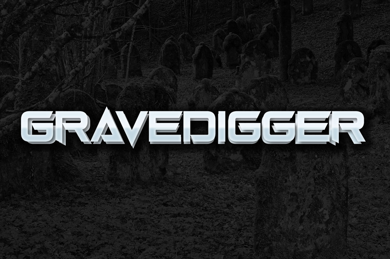 Gravedigger: A Bold Display Font