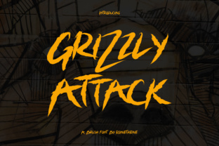 Grizzly Attack Font for Web Design