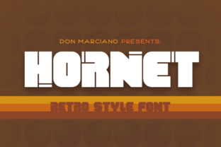 Hornet: A Retro Font for Modern Branding