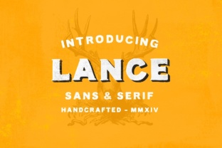 Lance Duo: A Bold Display Font