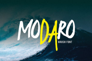 Modaro: A Bold Display Font for Web Design