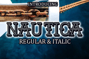 Nautica: A Retro Font for Editorial Design