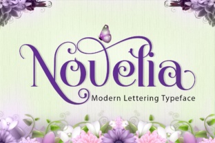 Novelia: A Stylish Font for Creative Projects