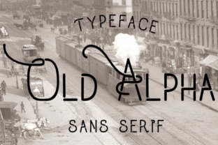 Old Alpha Font: Vintage Meets Modern