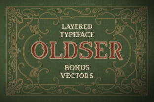 Oldser: Vintage Display Font