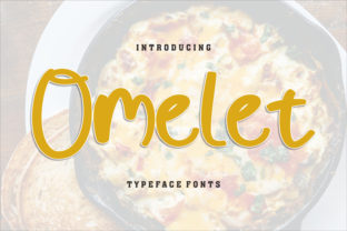 Omelet Font: Bold & Eye-Catching