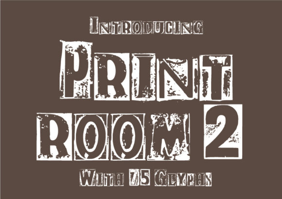 Print Room 2: A Vintage Font for Modern Businesses