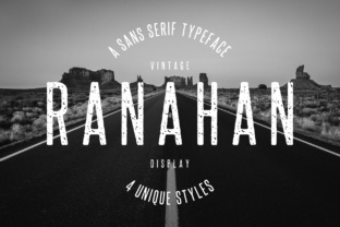 Ranahan Font: Vintage Style for Craft Projects