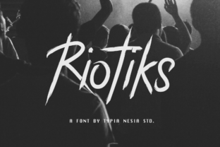 Riotiks: A Bold Display Font