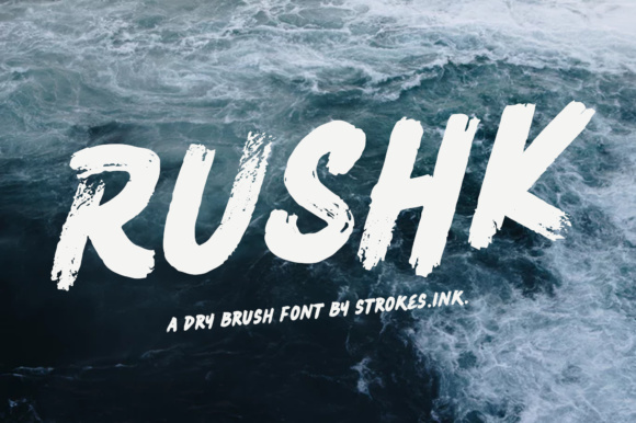 Rushk: A Bold Font for Business Branding