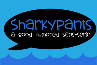 Sharky Pants: A Fun Font for Business Branding