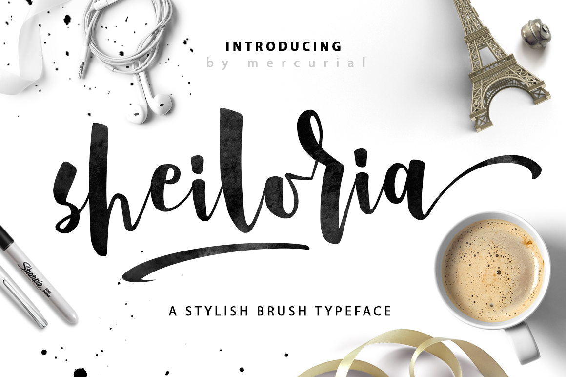 Sheiloria: A Stylish Brush Typeface