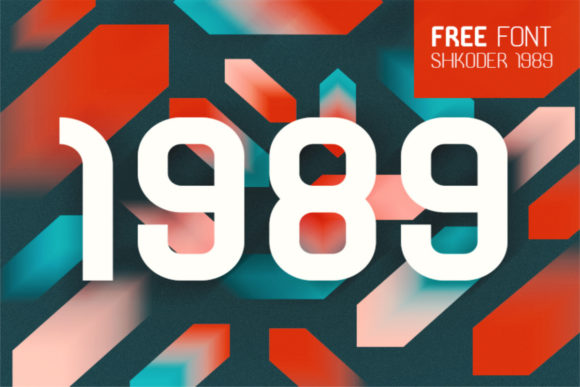Shkoder 1989: A Nostalgic Techy Font