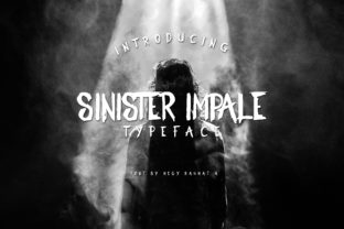 Sinister Impale Font Review