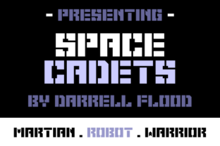 Space Cadets Font for Creative Projects