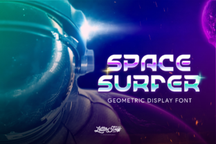 Space Surfer Font for Web Design