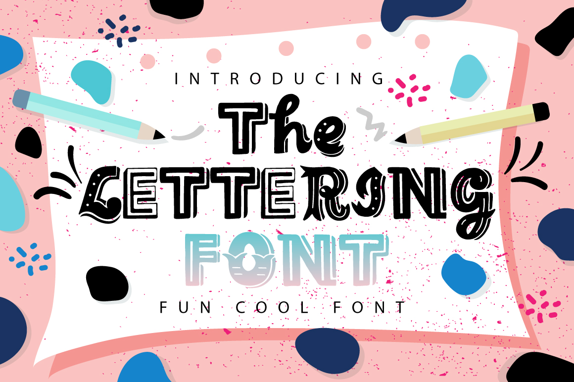 The Lettering: A Handwritten Font for Elegant Design