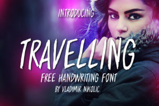 Travelling Free Brush: A Typographic Journey