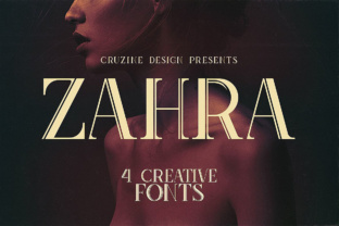 Zahra: A Bold Display Font for Creative Projects